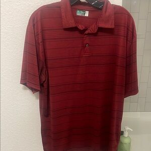 Cutter & Buck Red Polo Shirt Classic Design